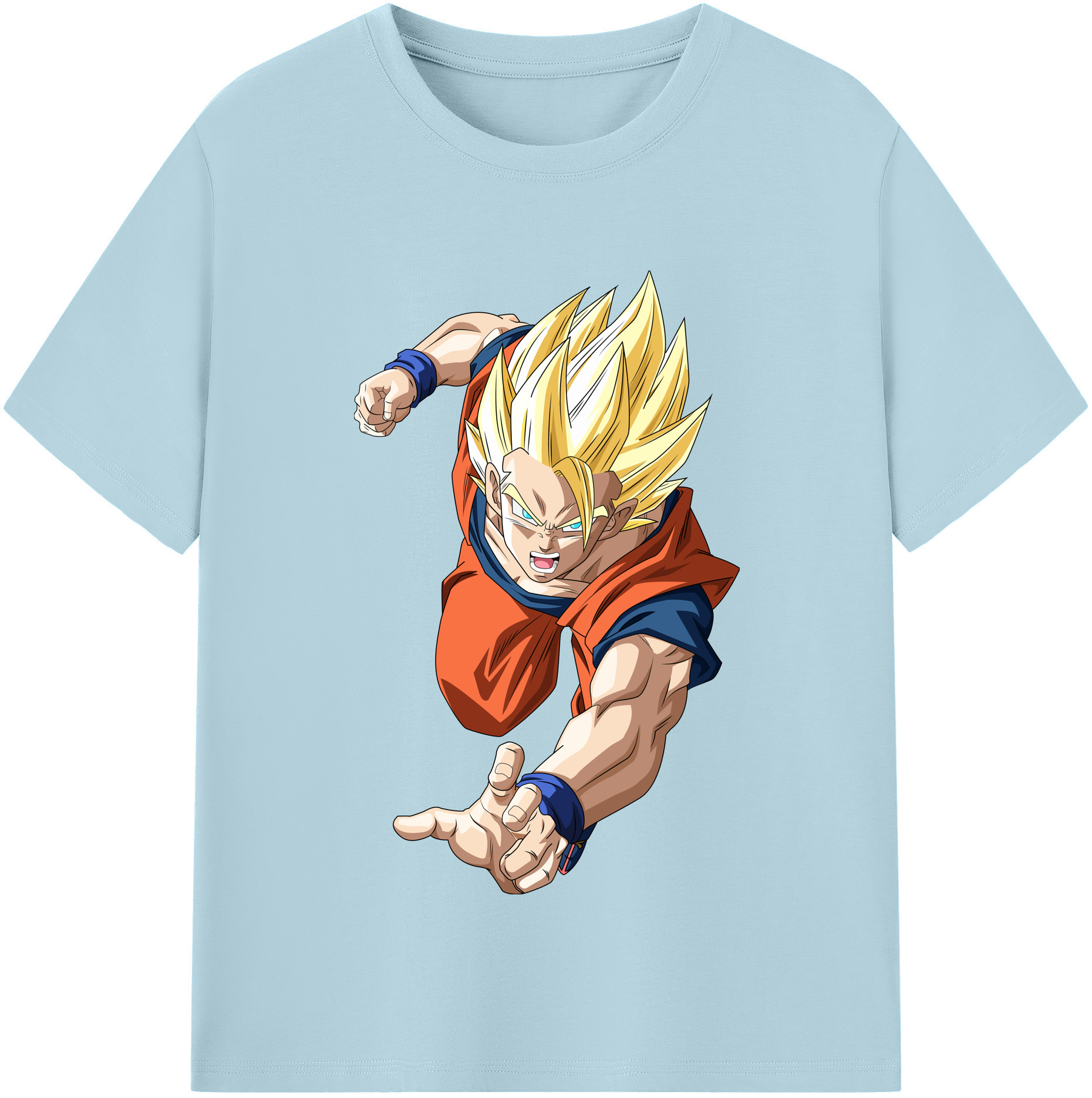 （画像用） ドラゴンボール 孫 悟飯（そんごはん）DRAGON BALL Son Gohan 綿100％半袖Tシャツ（フロントプリント）